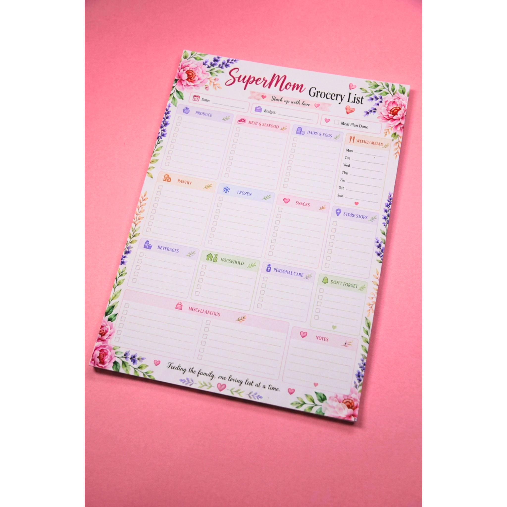 SuperMom Grocery List